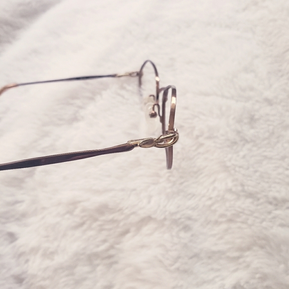 VNTG frames made in Italy. Novo Occhiali petite 48-19 rose gold. - Picture 2 of 4